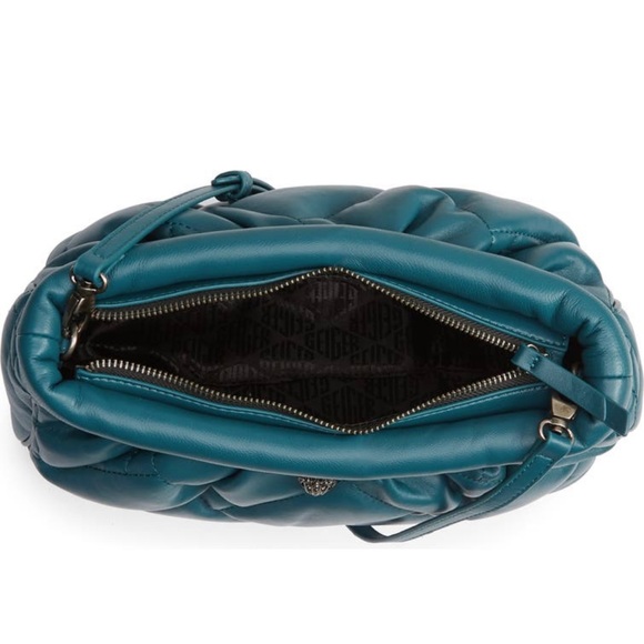 Kensington Soft Quilted Leather Clutch with Removable Strap - Picture 4 of 6